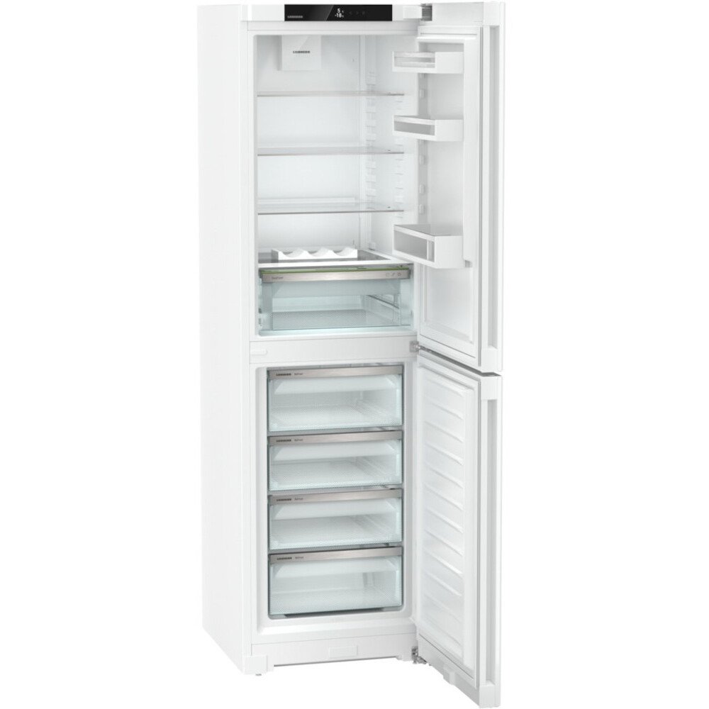 Liebherr CNd 5704 No Frost Fridge Freezer, 50/50, White, D Rated