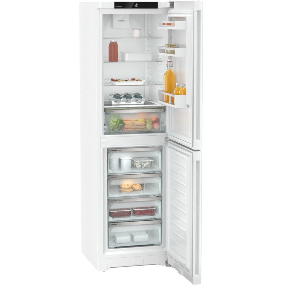 Liebherr CNd 5704 No Frost Fridge Freezer, 50/50, White, D Rated