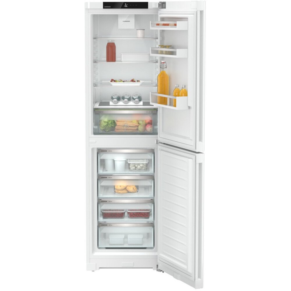 Liebherr CNd 5704 No Frost Fridge Freezer, 50/50, White, D Rated