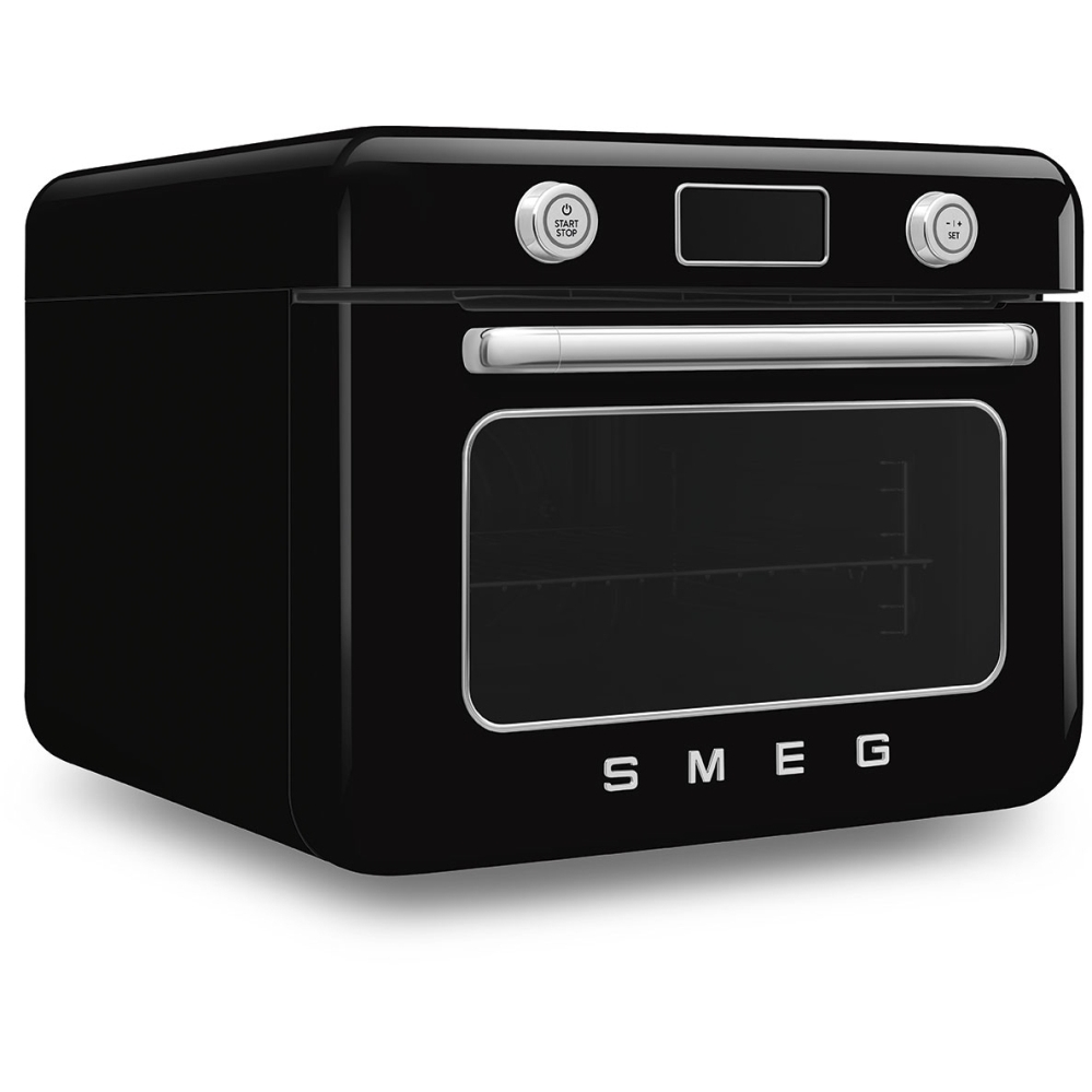 Smeg COF01BLUK 10 in 1 Multifunction Countertop Oven with Steam & Air Fry, Black