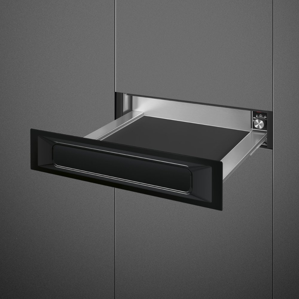 Smeg CPR915N Victoria Warming Drawer, Black