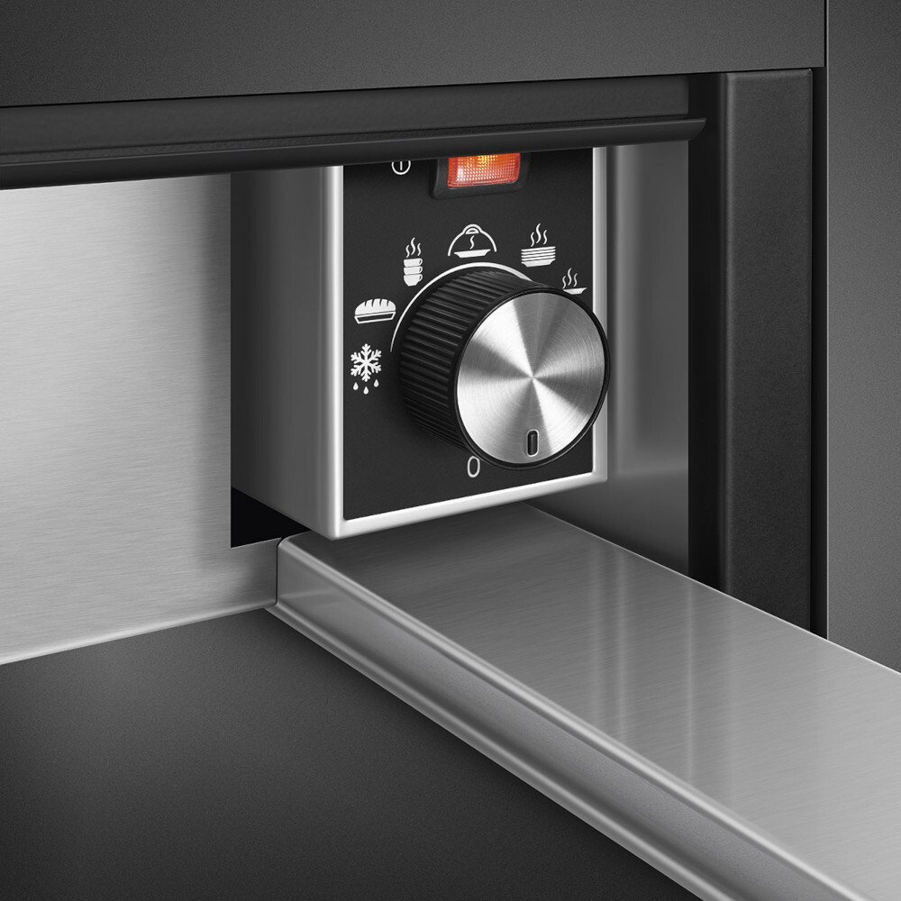 Smeg CPR915N Victoria Warming Drawer, Black