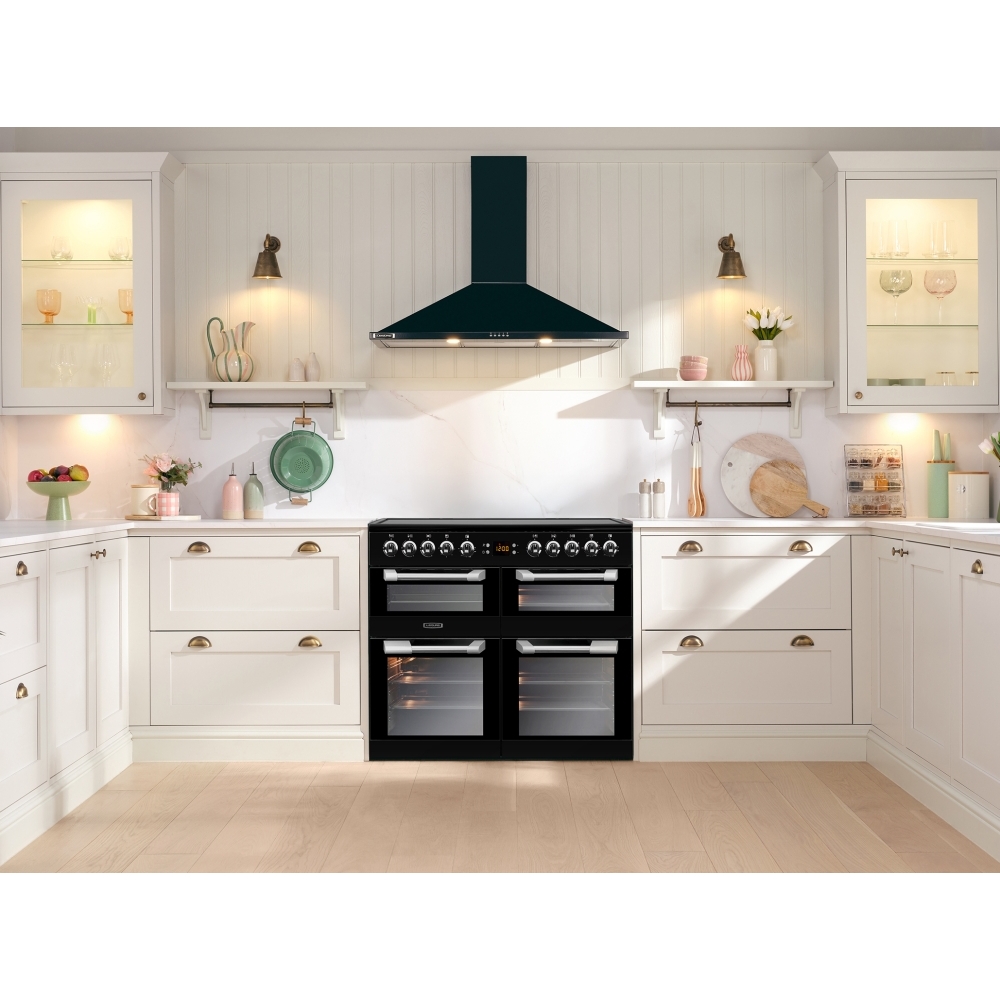Leisure S100C510K Cuisinemaster 100cm Ceramic Range Cooker, Black, A Rated