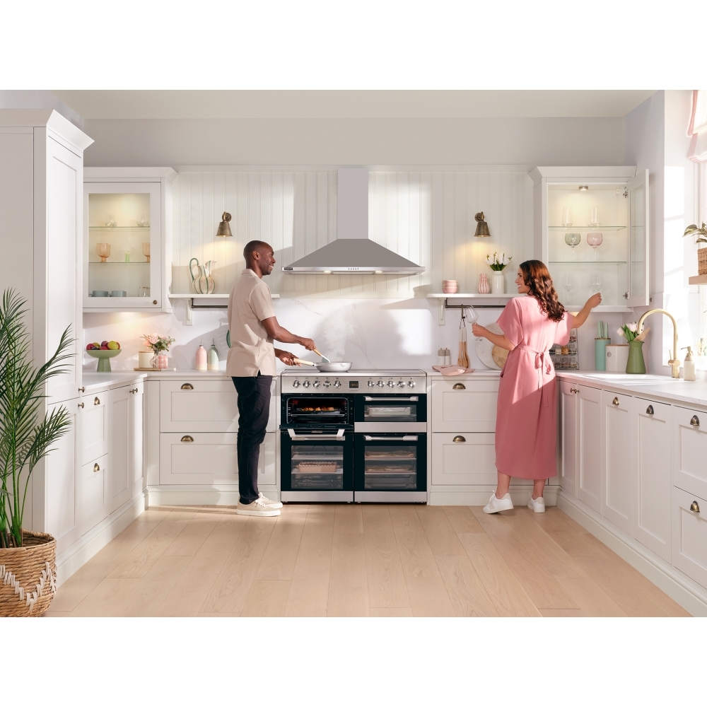 Leisure CS100C510X Cuisinemaster 100cm Ceramic Range Cooker, Stainless Steel, A Rated