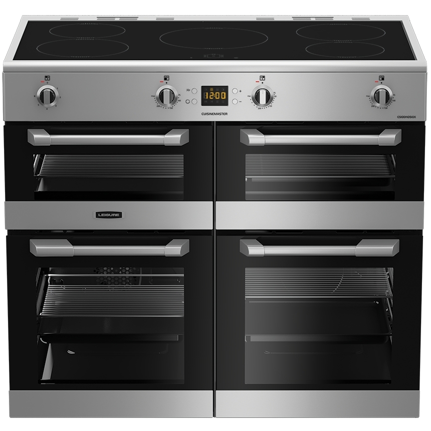 Leisure CS100D510X Cuisinemaster 100cm Induction Range Cooker, Stainless Steel, A Rated