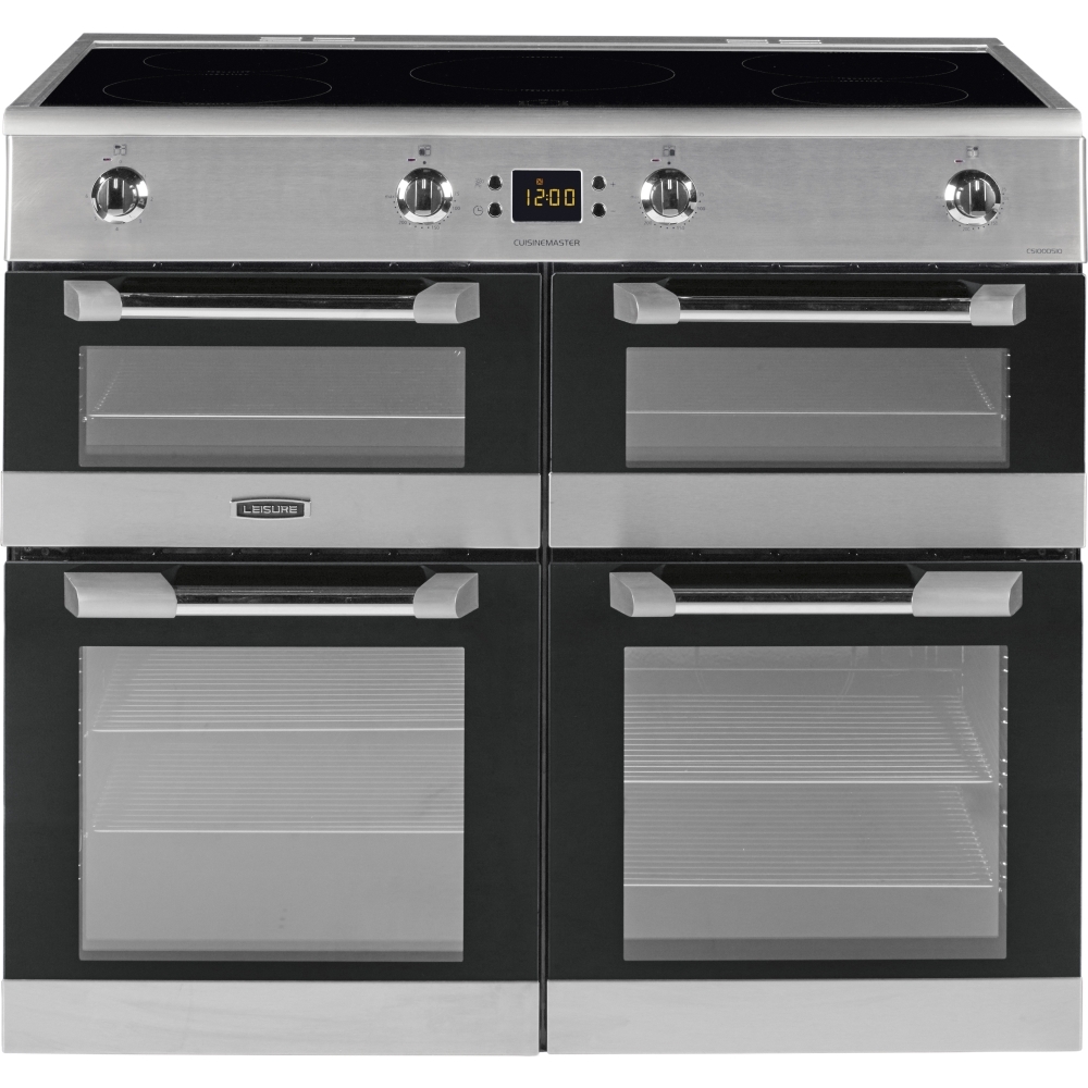 Leisure Cuisinemaster CS100D510X 100cm Induction Range Cooker, Stainless Steel, A Rated