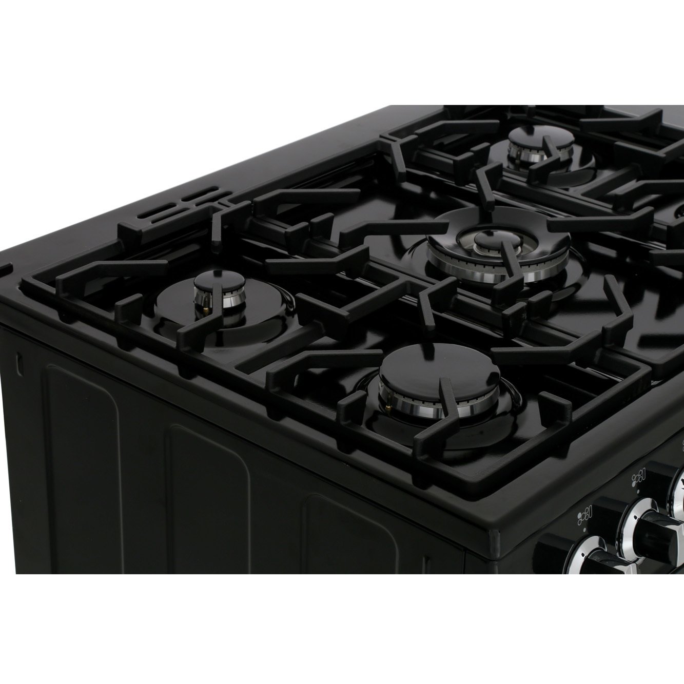Leisure CS100F520K Cuisinemaster 100cm Dual Fuel Range Cooker, Black, A