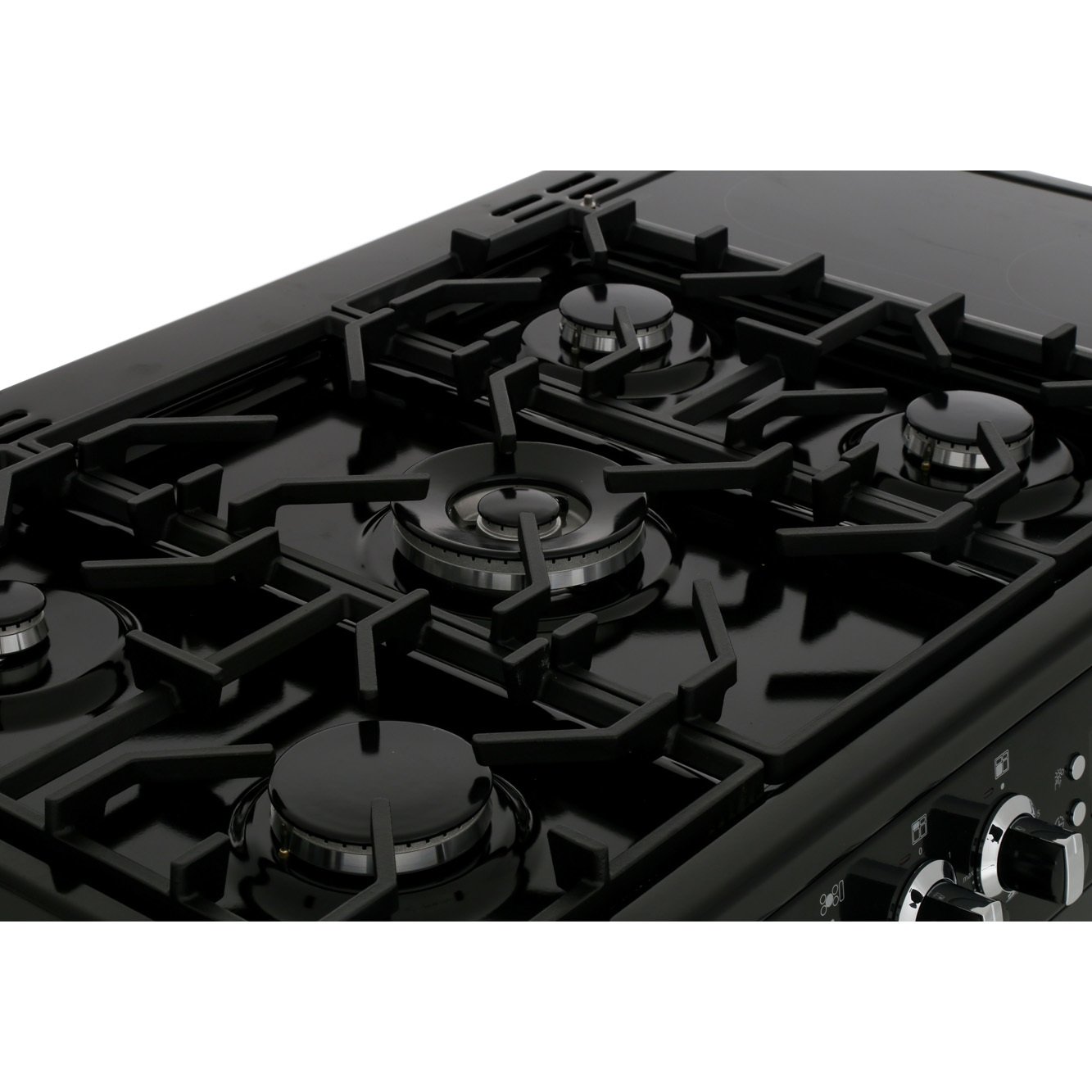 Leisure CS100F520K Cuisinemaster 100cm Dual Fuel Range Cooker, Black, A Rated