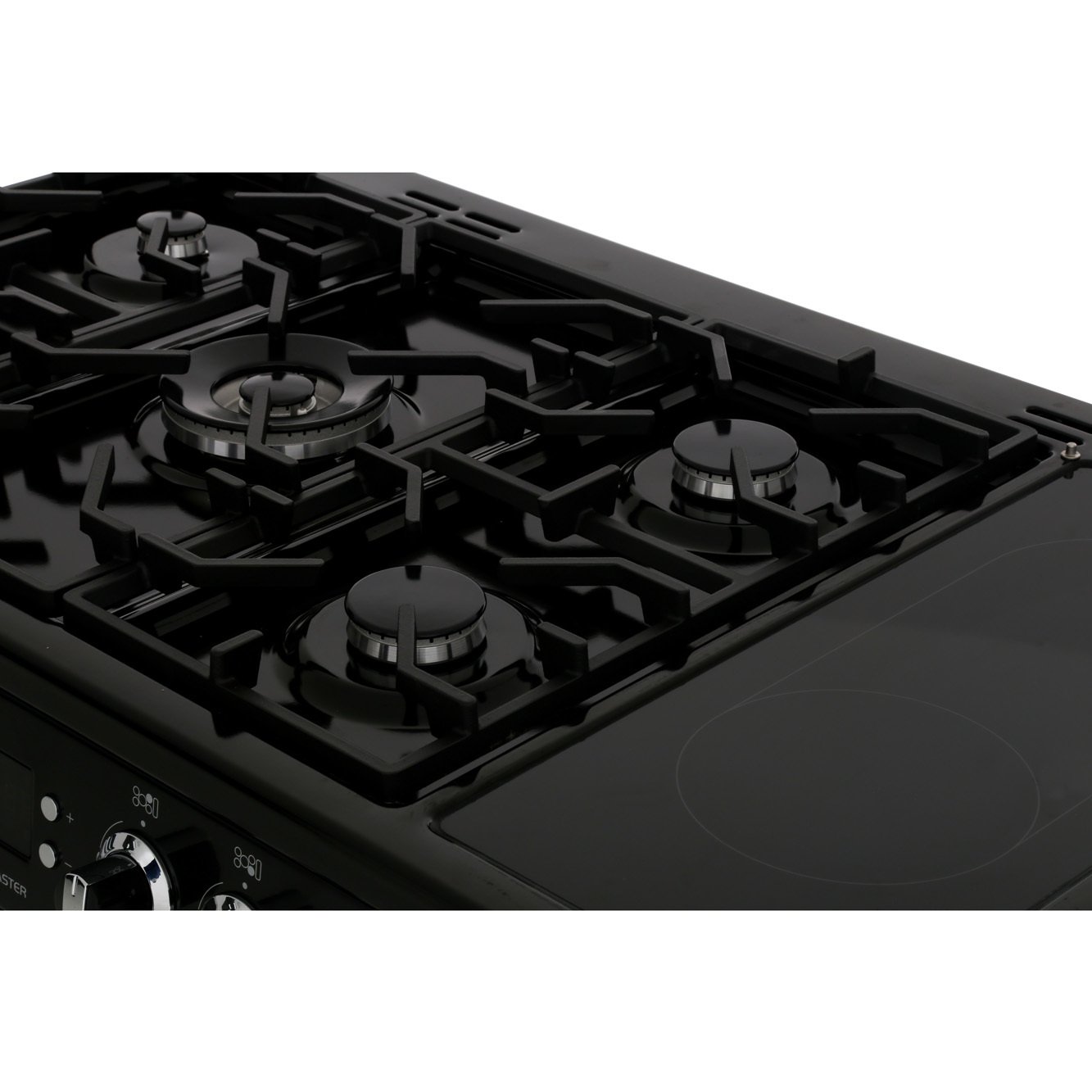 Leisure CS100F520K Cuisinemaster 100cm Dual Fuel Range Cooker, Black, A