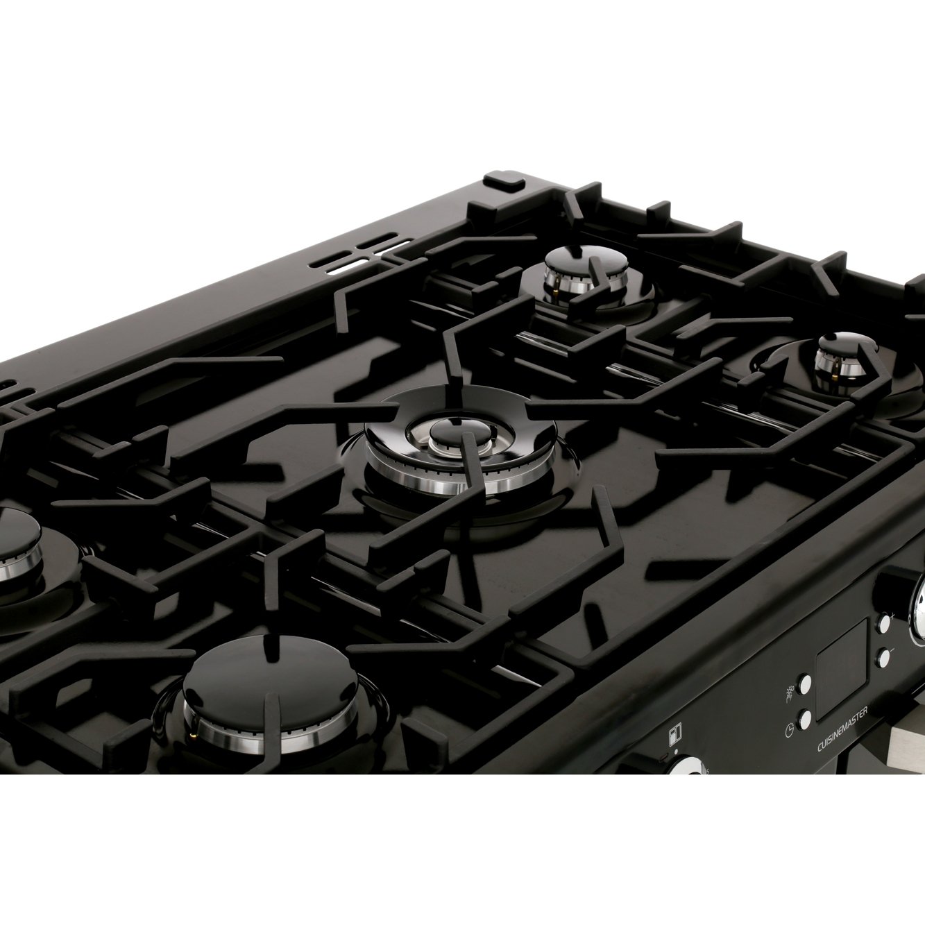 Leisure CS90F530K Cuisinemaster 90cm Dual Fuel Range Cooker, Black, A Rated