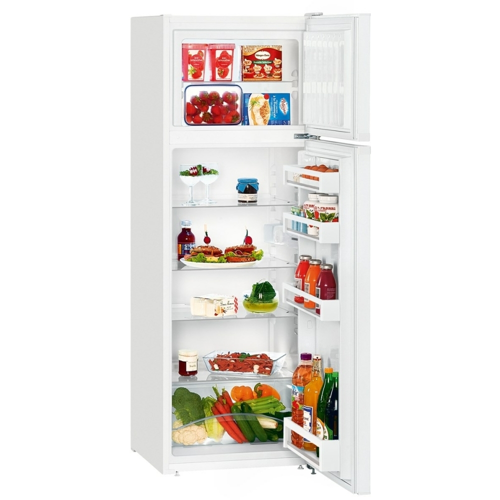 Liebherr CTe 2931 Low Frost Fridge Freezer, 80/20, White, E Rated