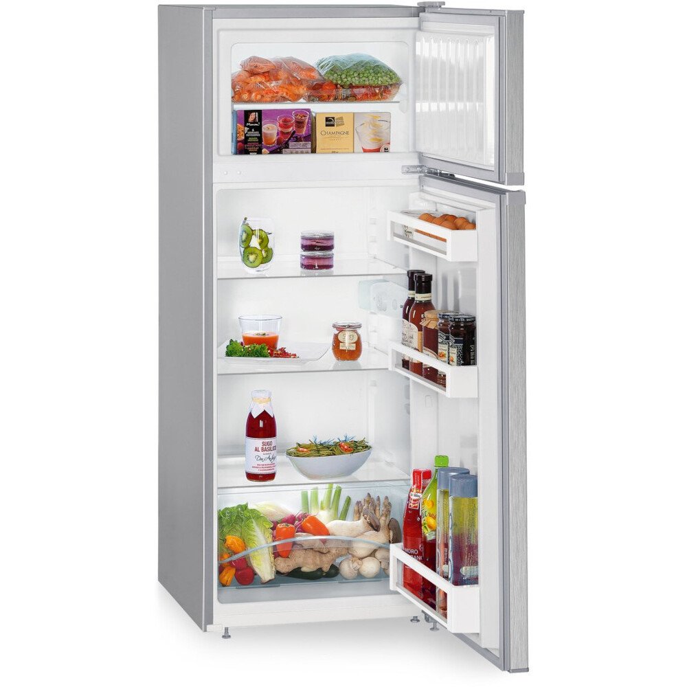 Liebherr CTele 2531 Static Fridge Freezer, 80/20, Silver, E Rated