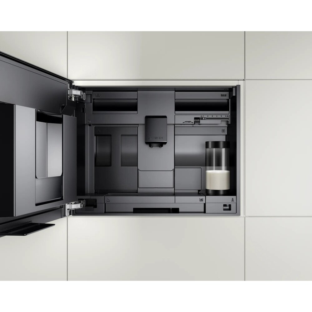 Bosch CTL7181B0 Series 8 Built-In Coffee Machine, Black