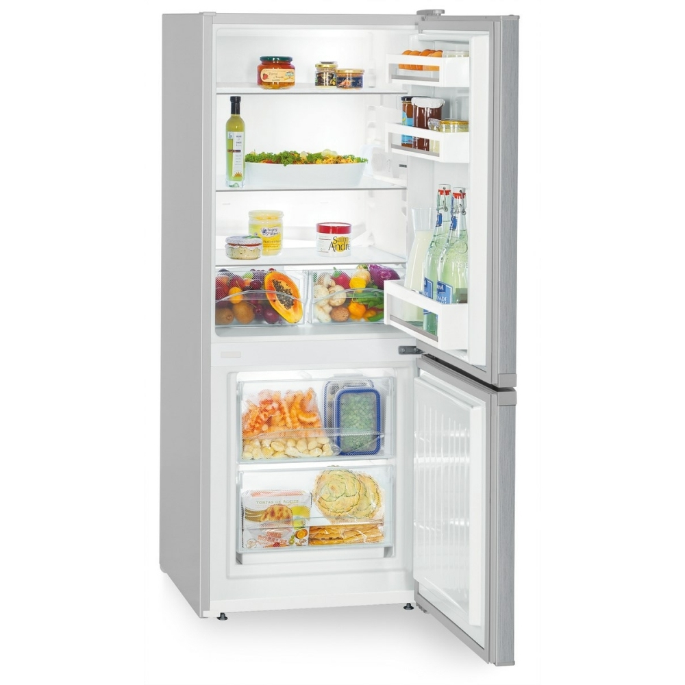 Liebherr CUele 2331 Low Frost Fridge Freezer, 60/40, Silver, E Rated