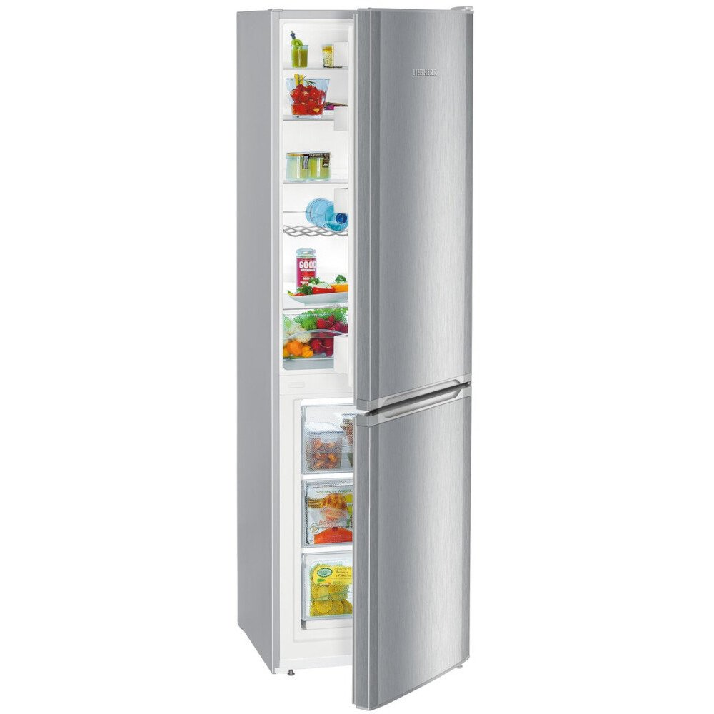 Liebherr CUele 3331 Low Frost Fridge Freezer, 70/30, Silver, E Rated