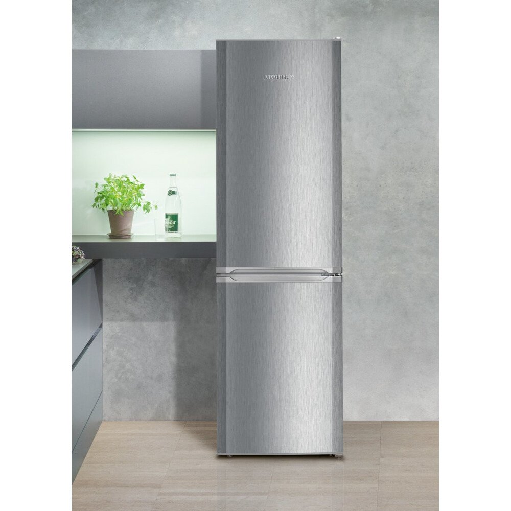 Liebherr CUele 3331 Low Frost Fridge Freezer, 70/30, Silver, E Rated