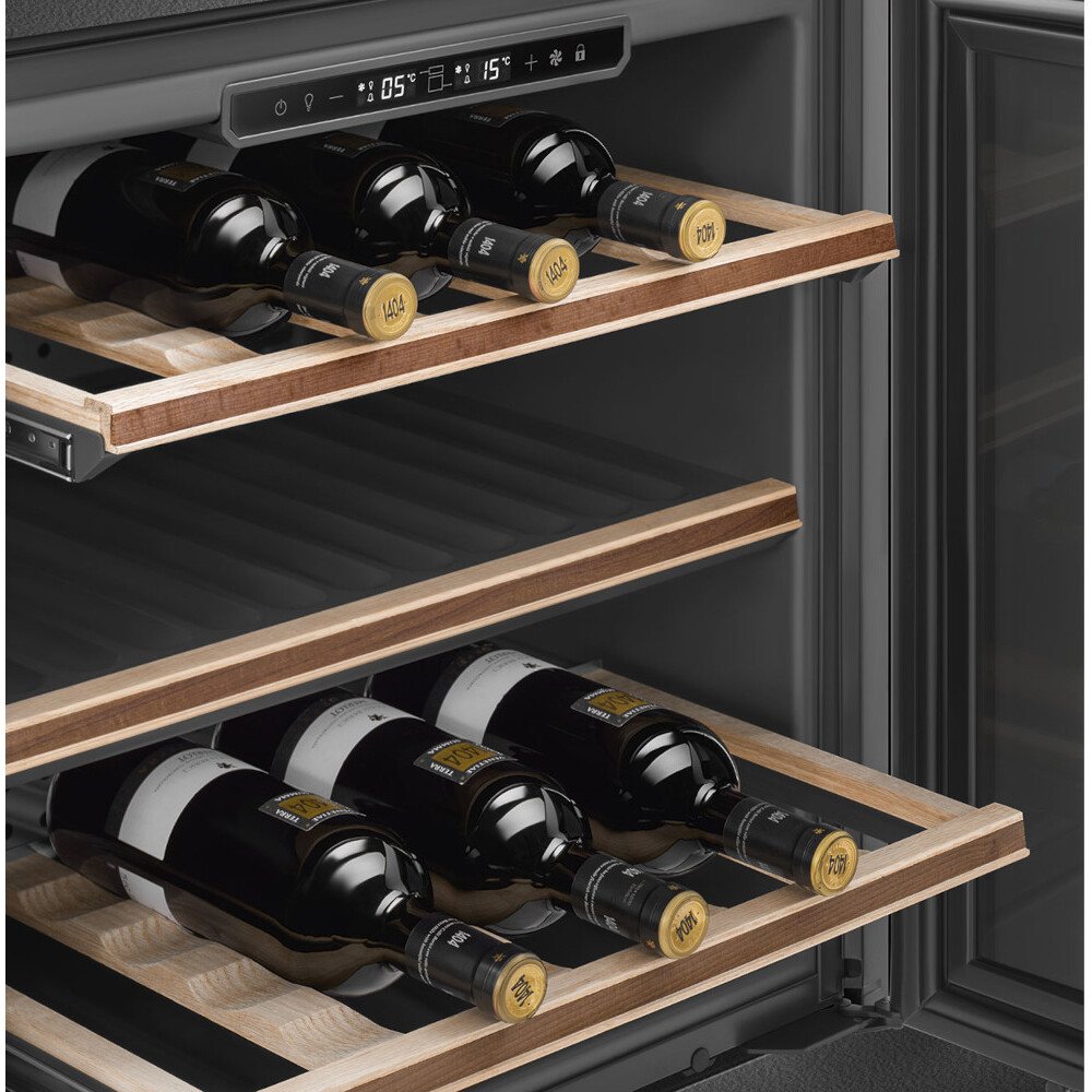 Smeg CVI329X3 Classic Integrated Wine Cooler, Stainless Steel, G Rated
