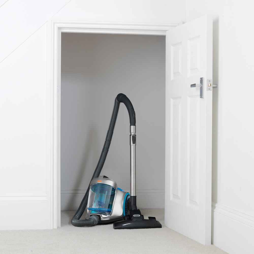Vax CVRAV013 Pick Up Pet Cylinder Vacuum Cleaner, Silver