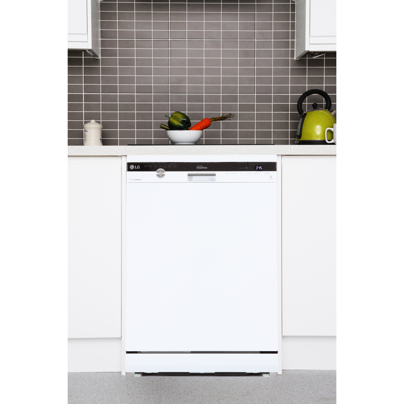 Buy LG TrueSteam™ D1484WF Dishwasher (D1484WF) White Marks Electrical