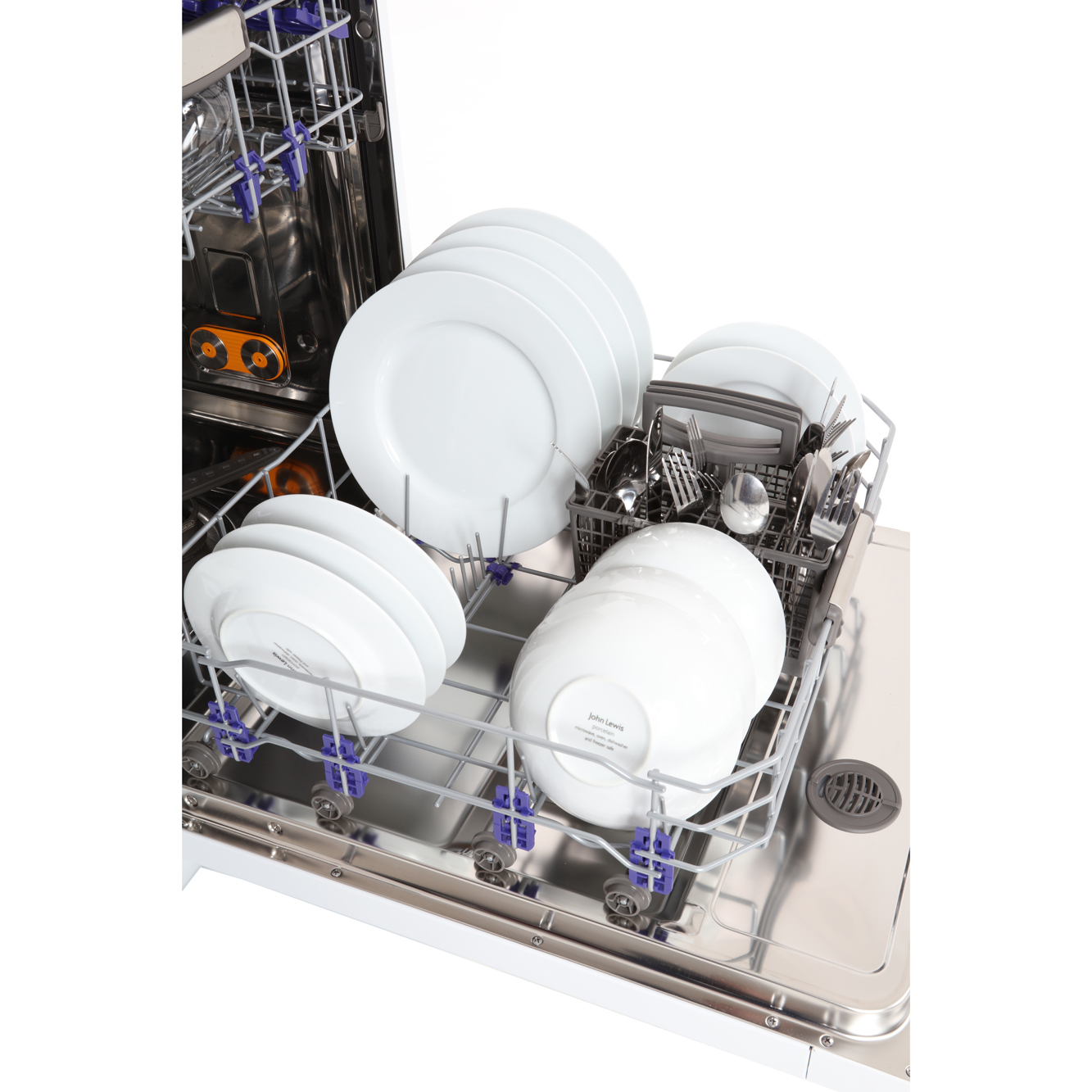 Buy LG TrueSteam™ D1484WF Dishwasher (D1484WF) White Marks Electrical