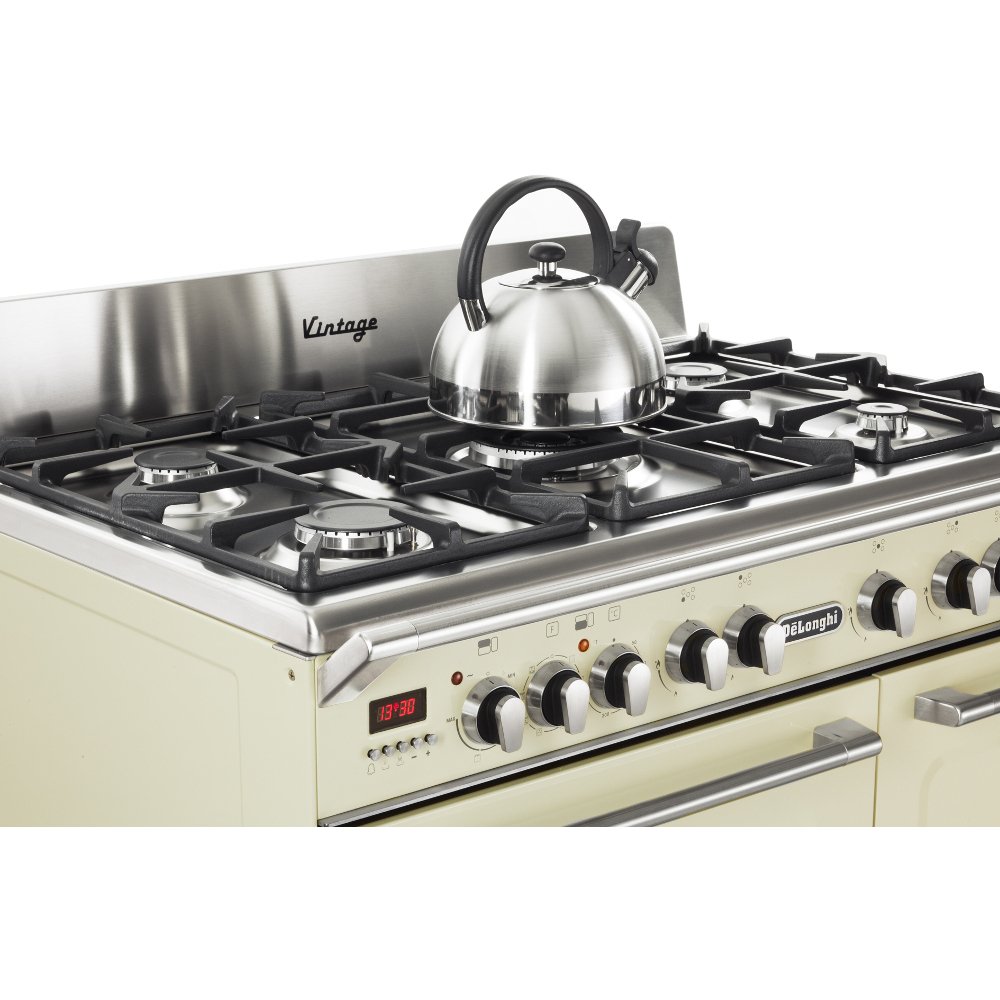 Buy DeLonghi D3VR 908DF/CR 90cm Dual Fuel Range Cooker (D3VR908DF