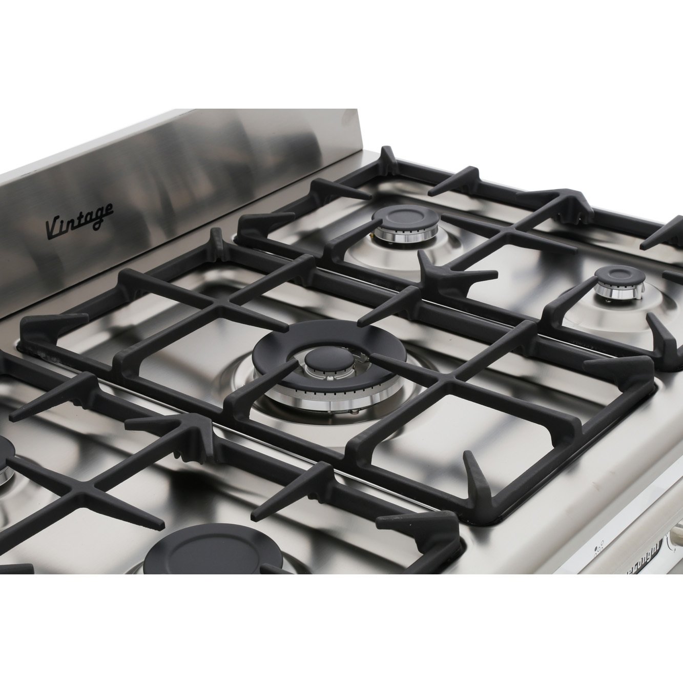 DeLonghi D3VR 908-DF/WH Vintage 90cm Dual Fuel Range Cooker, White, A Rated