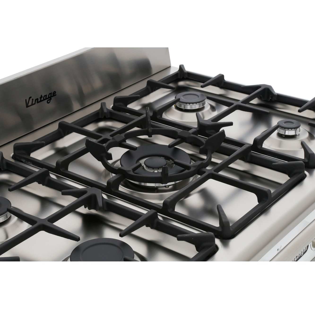 DeLonghi D3VR 908-DF/WH Vintage 90cm Dual Fuel Range Cooker, White, A Rated