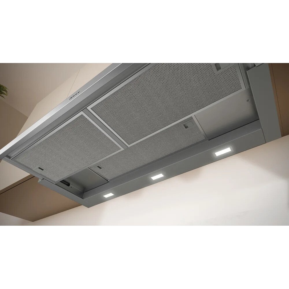 Neff D49ED22N1B N50 Telescopic Cooker Hood, Silver, A Rated