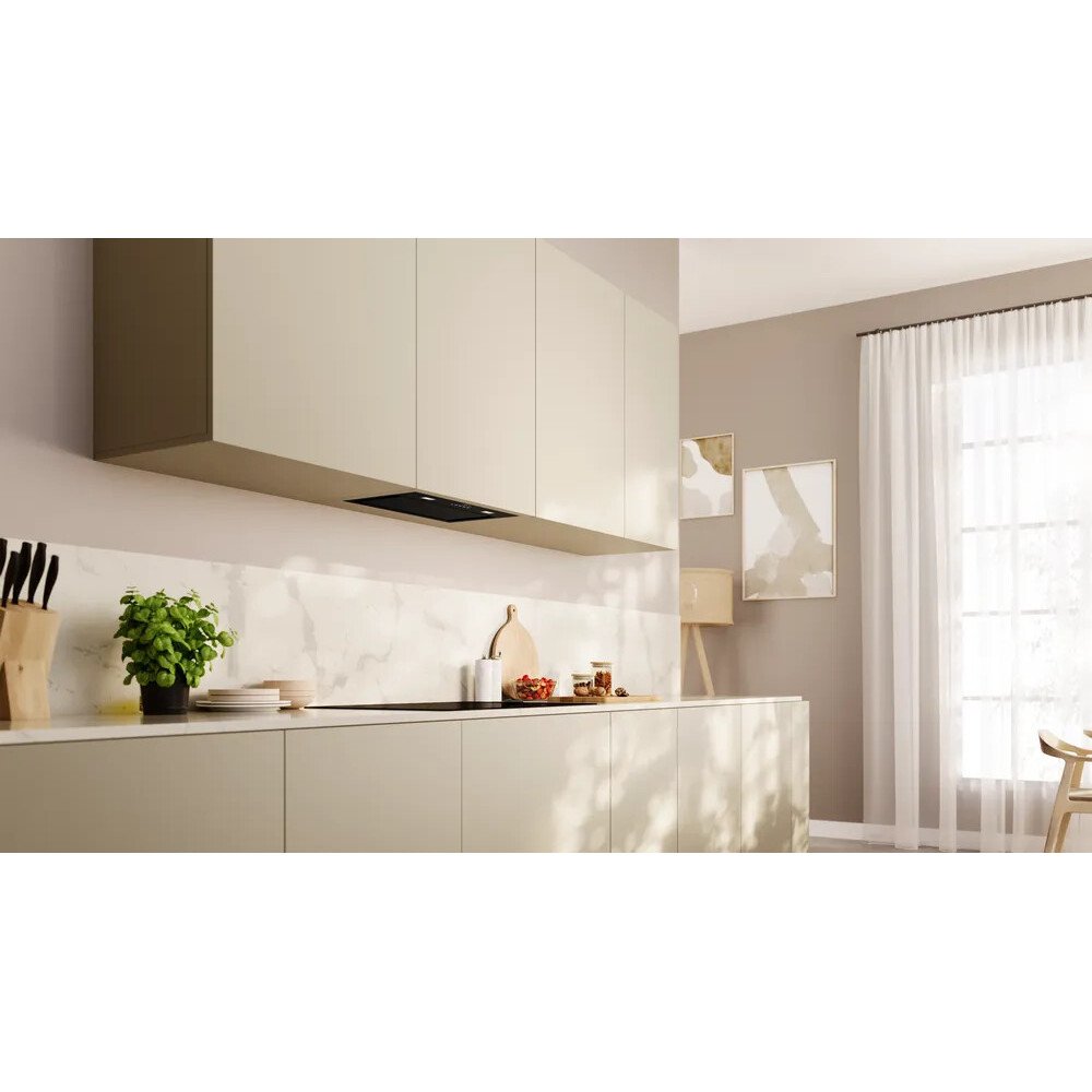 Neff D54NAC1S0B N70 Canopy Cooker Hood, Black, A Rated