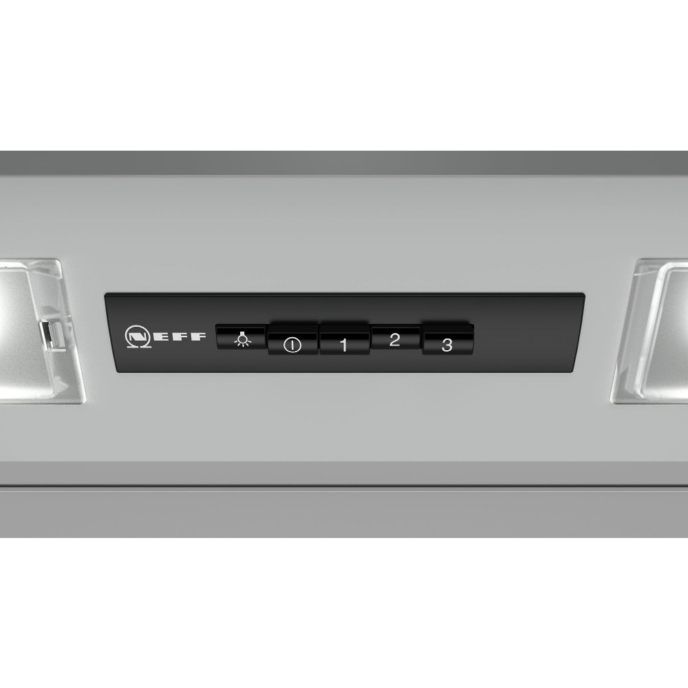 Neff D64MAC1X0B N30 Integrated Cooker Hood, Silver, B Rated