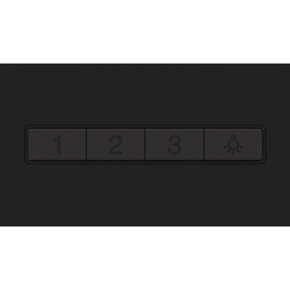 Neff D65BCC2S0B N50 Integrated Cooker Hood, Black, B Rated