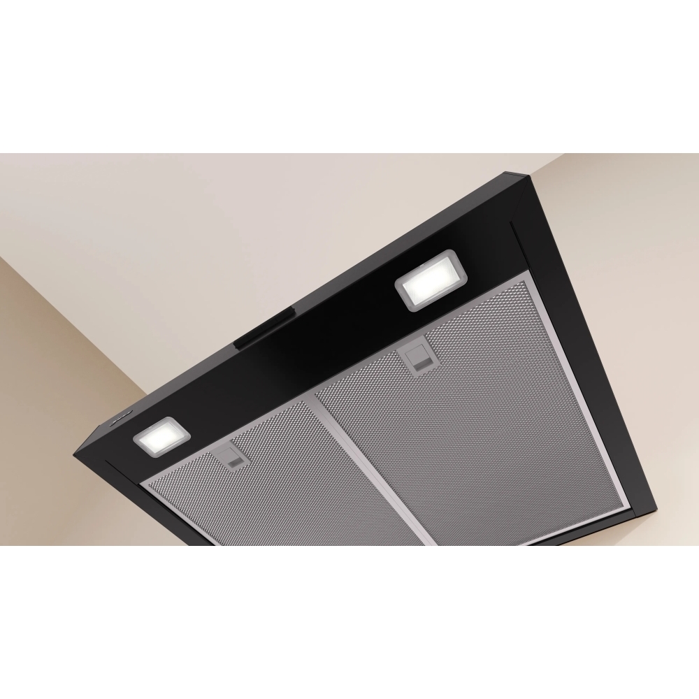 Neff D65BCC2S0B N50 Integrated Cooker Hood, Black, B Rated