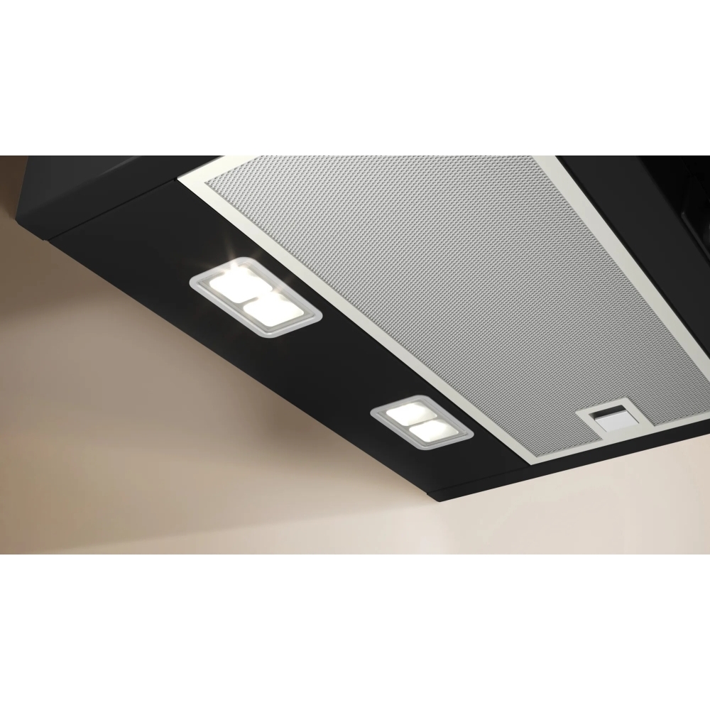 Neff D65IFN1S0B N50 60cm Chimney Cooker Hood, Black, A+ Rated