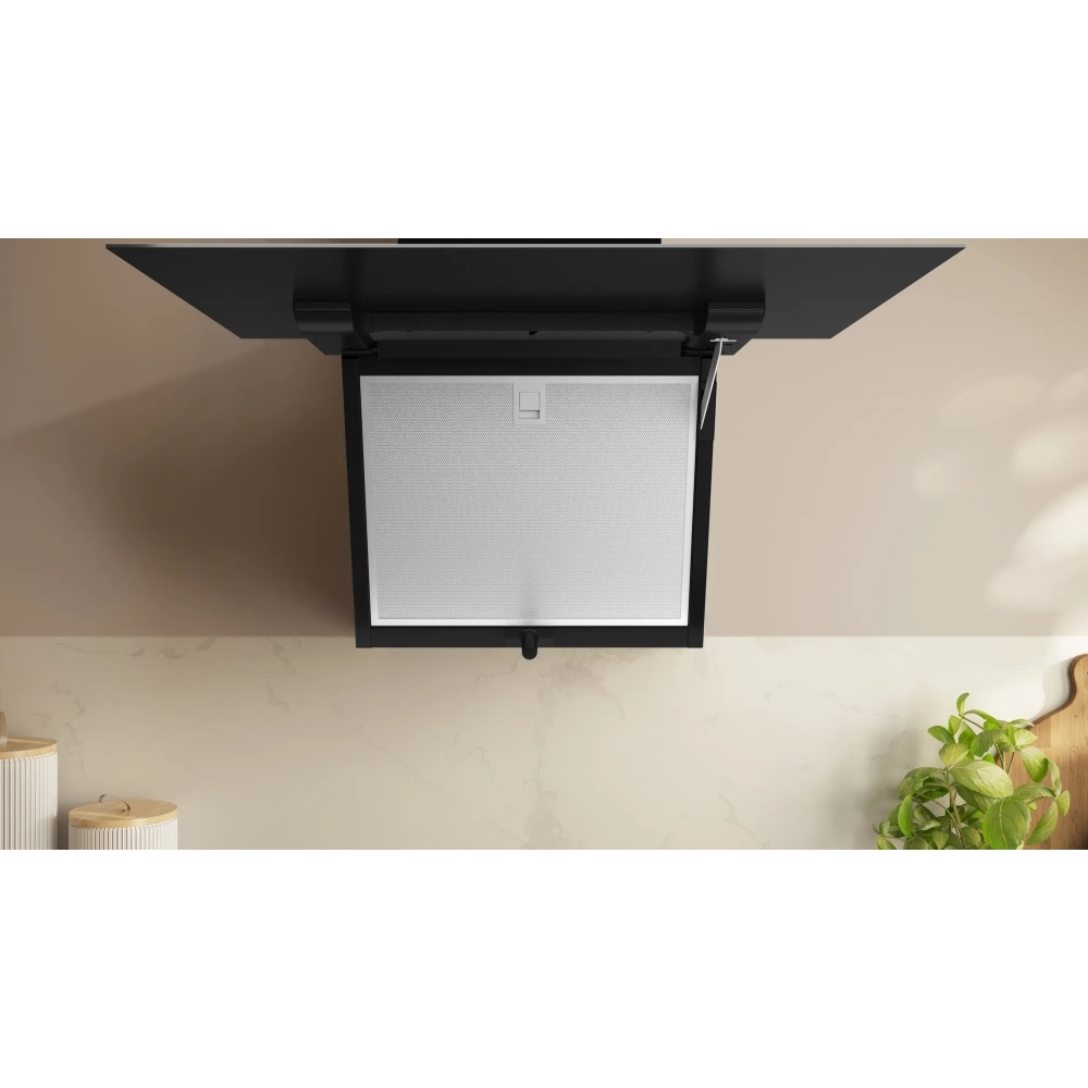 Neff D65IFN1S0B N50 60cm Chimney Cooker Hood, Black, A+ Rated