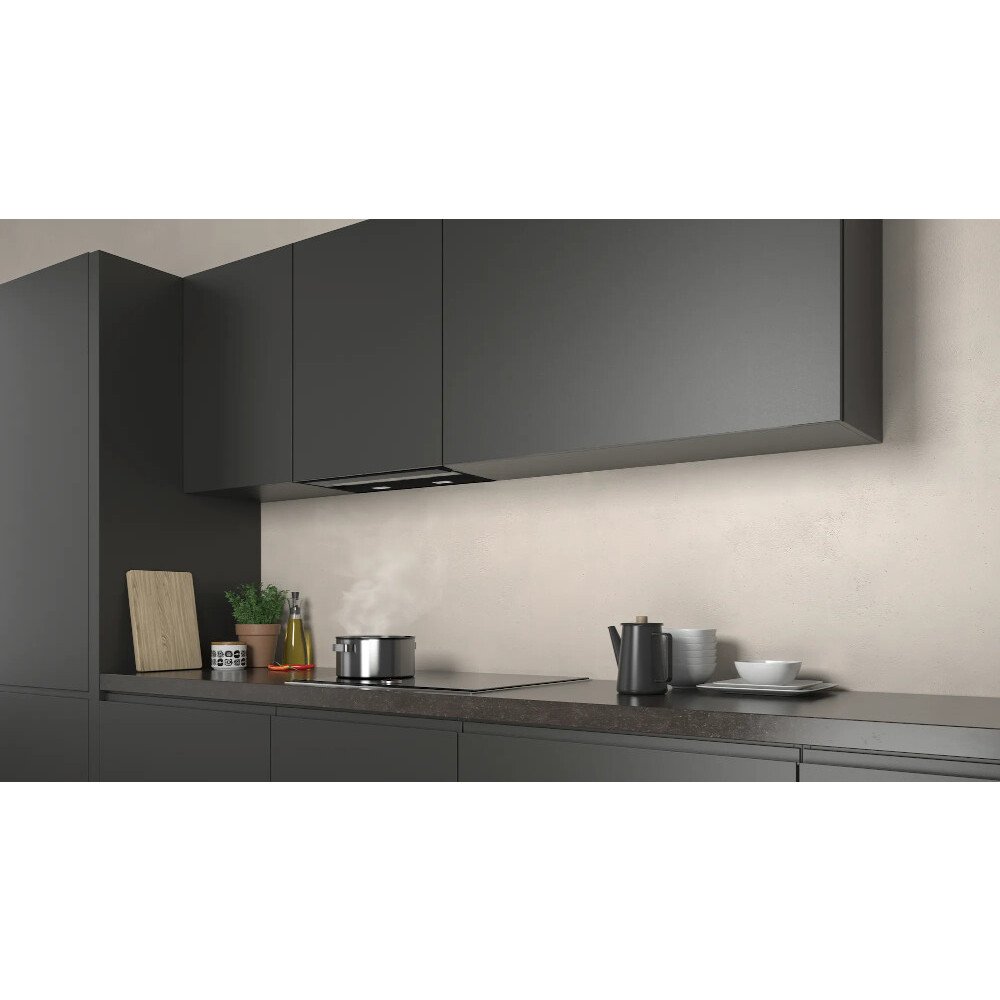 Neff D65XAM2S0B N70 Integrated Cooker Hood, Black, B Rated