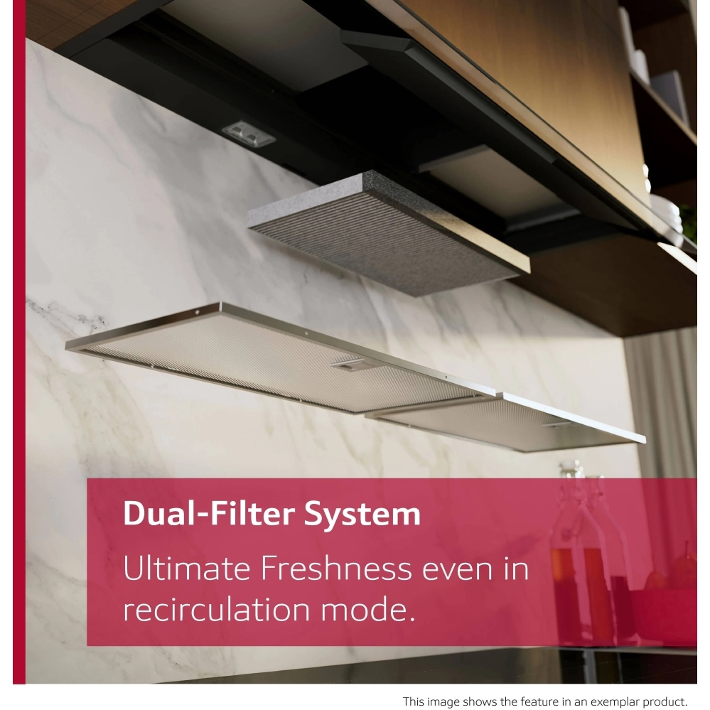 Neff D65XCC2S0B N50 Integrated Cooker Hood, Black, B Rated