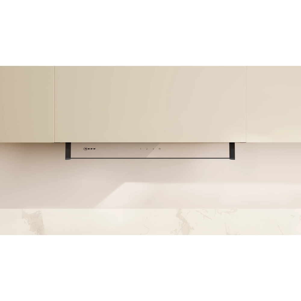 Neff D65XCC2S0B N50 Integrated Cooker Hood, Black, B Rated