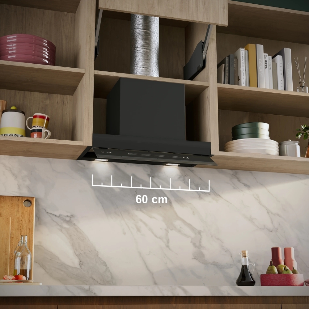 Neff D68XET2S0B Integrated Cooker Hood