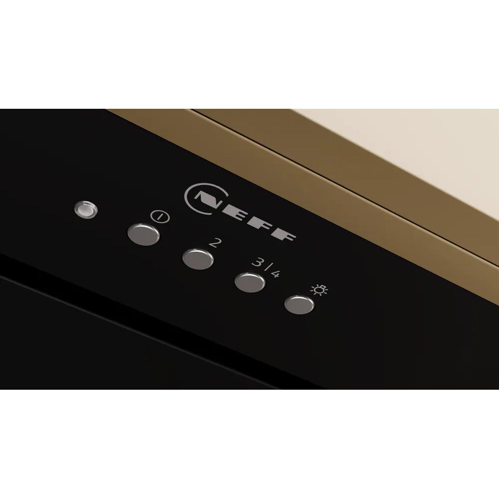 Neff D75NAC1S0B N70 Canopy Cooker Hood, Black, A Rated