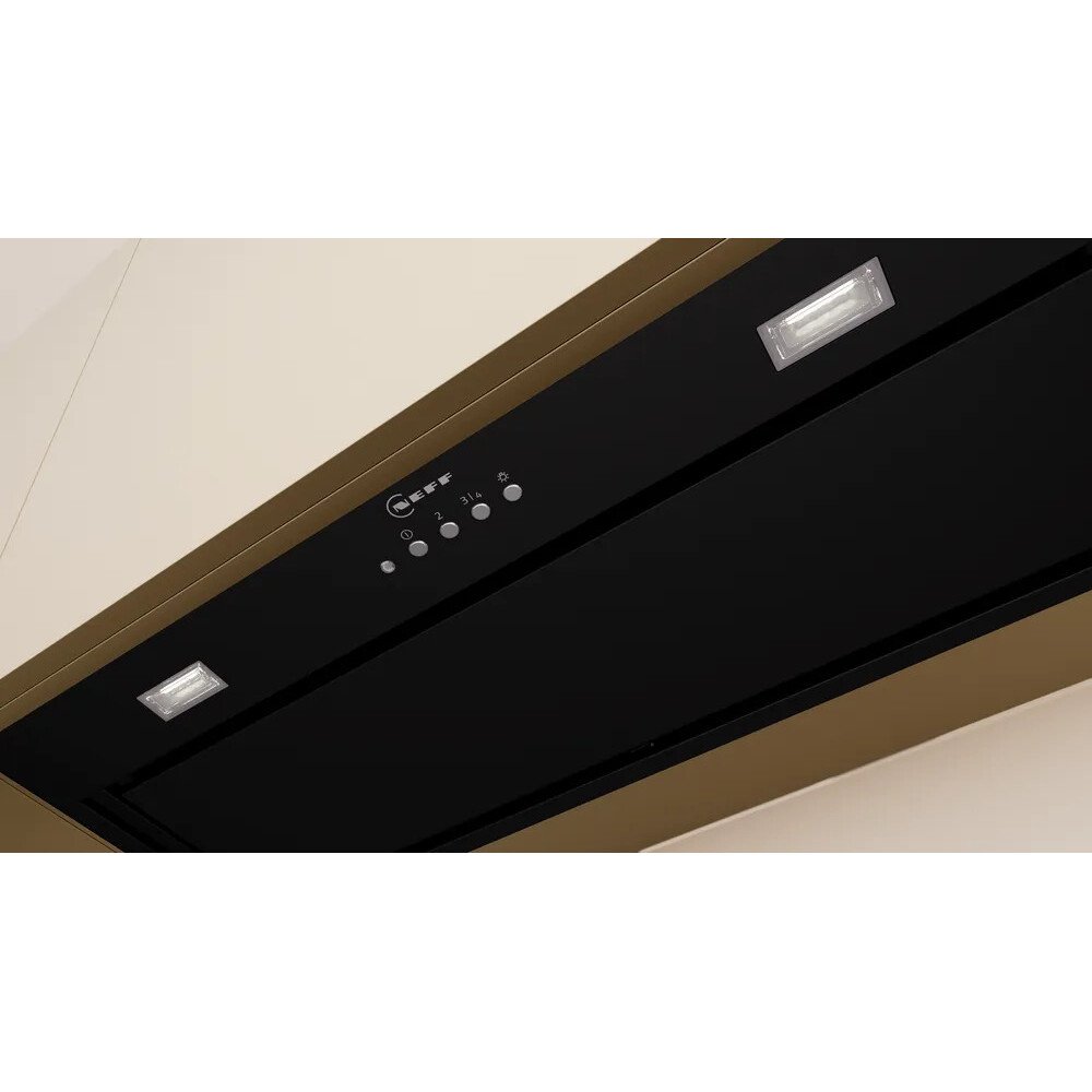 Neff D75NAC1S0B N70 Canopy Cooker Hood, Black, A Rated