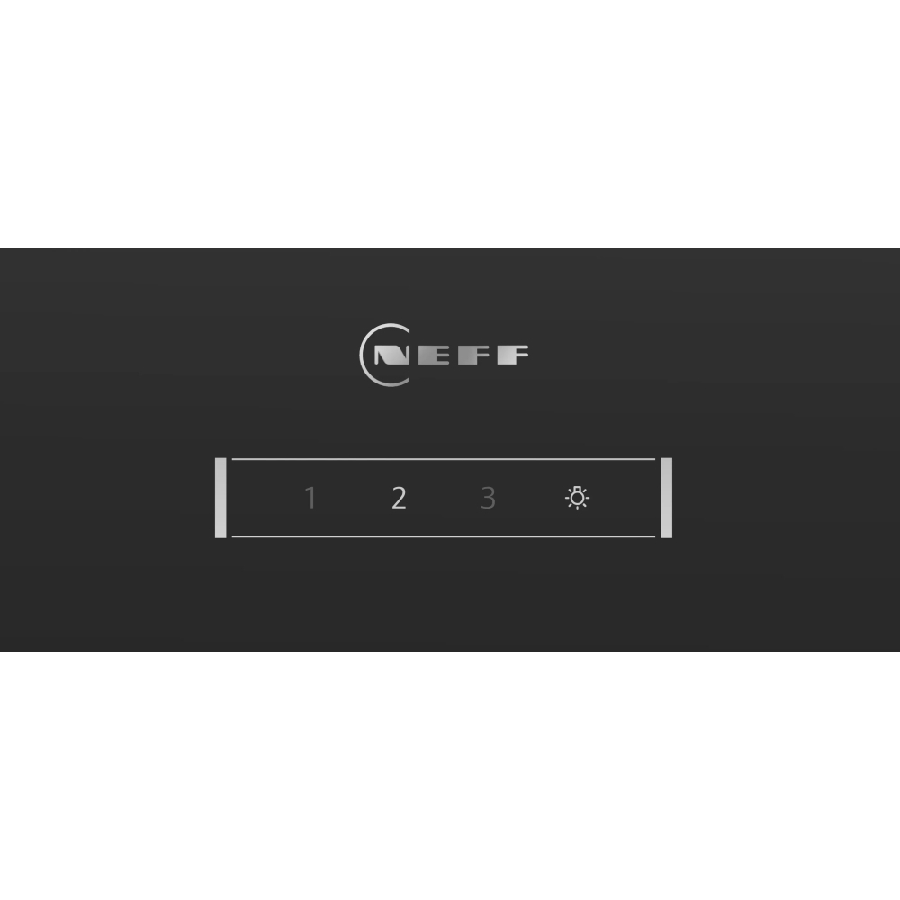 Neff D83IDF1S0B N50 80cm Chimney Cooker Hood, Black, B Rated