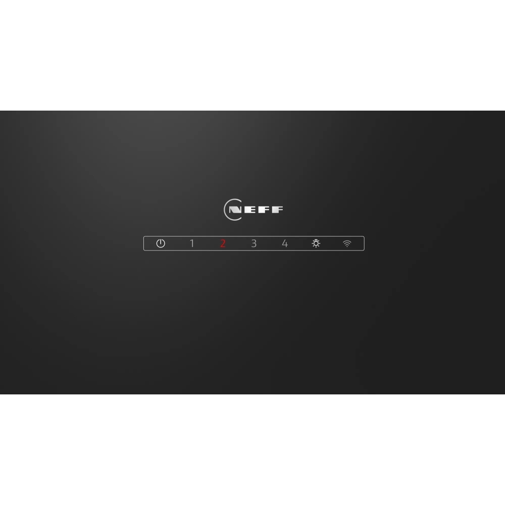 Neff D85IFN1S0B N50 80cm Chimney Cooker Hood, Black, A+ Rated