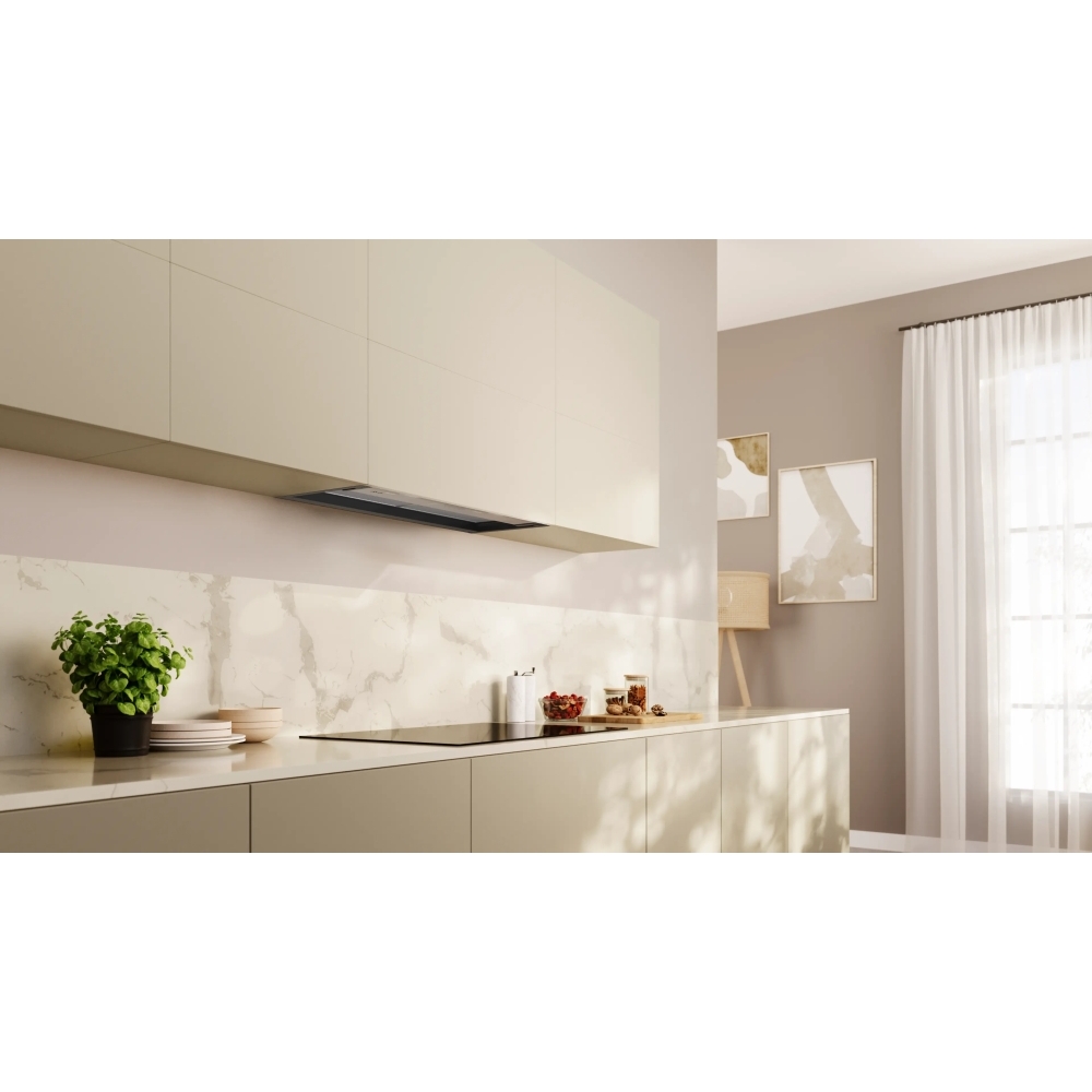 Neff D85XCC2S0B N50 Integrated Cooker Hood, Black, B Rated