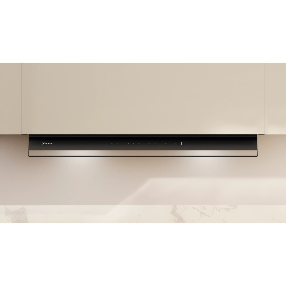 Neff D88XET2S0B N90 Integrated Cooker Hood, Black, A+ Rated