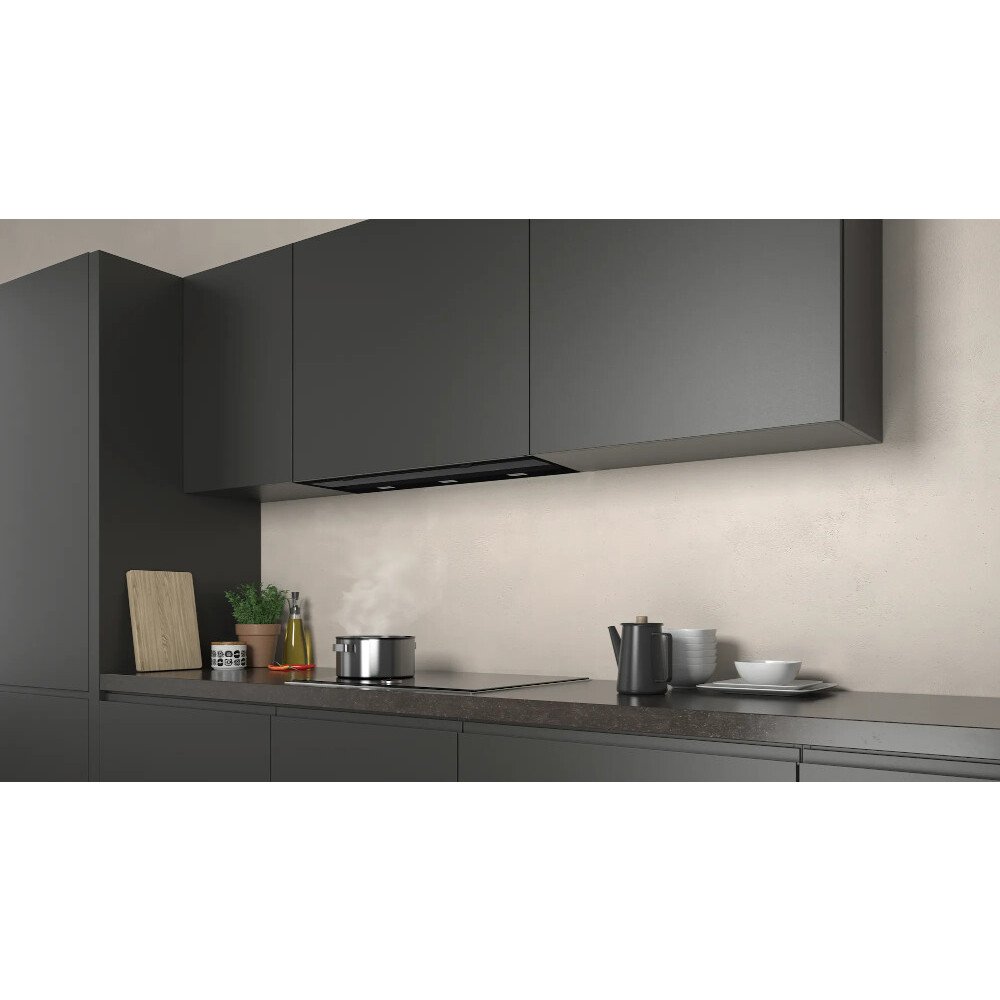 Neff D95XAM2S0B N70 Integrated Cooker Hood, Black, B Rated