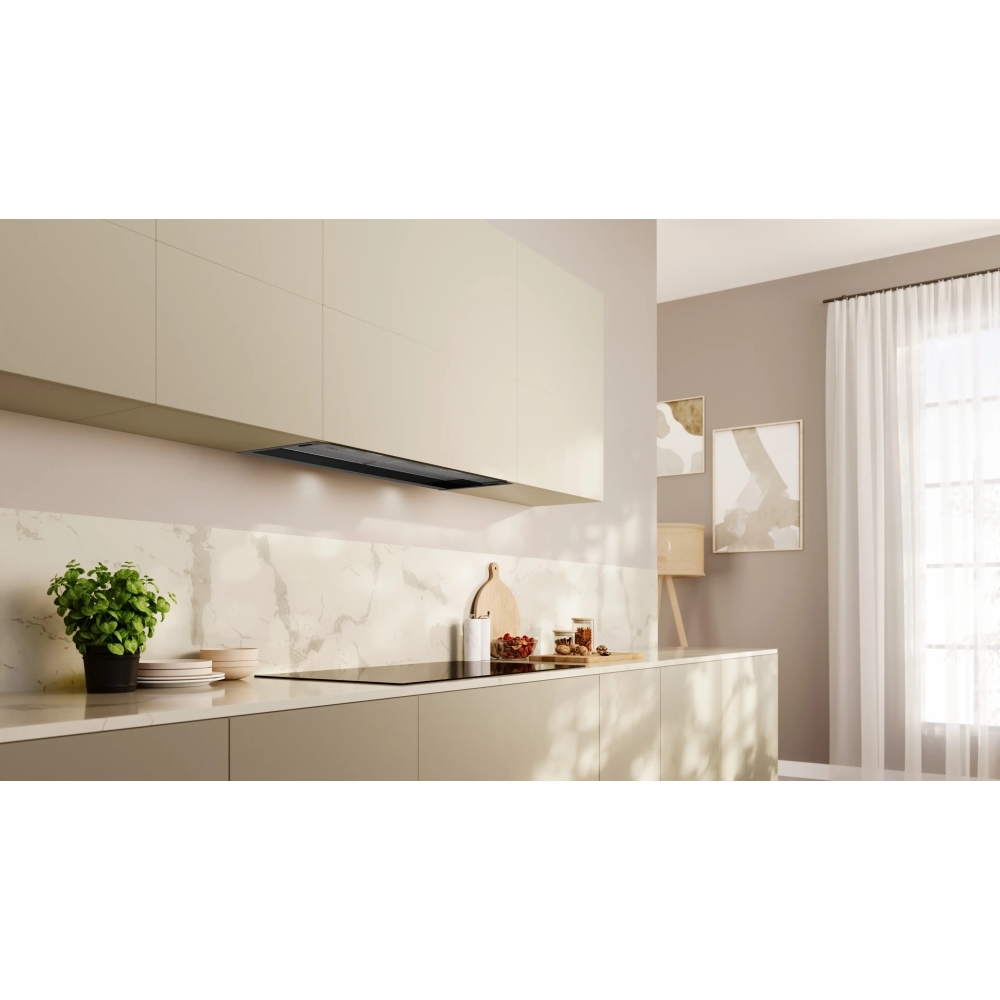 Neff D95XCC2S0B N50 Integrated Cooker Hood, Black, B Rated