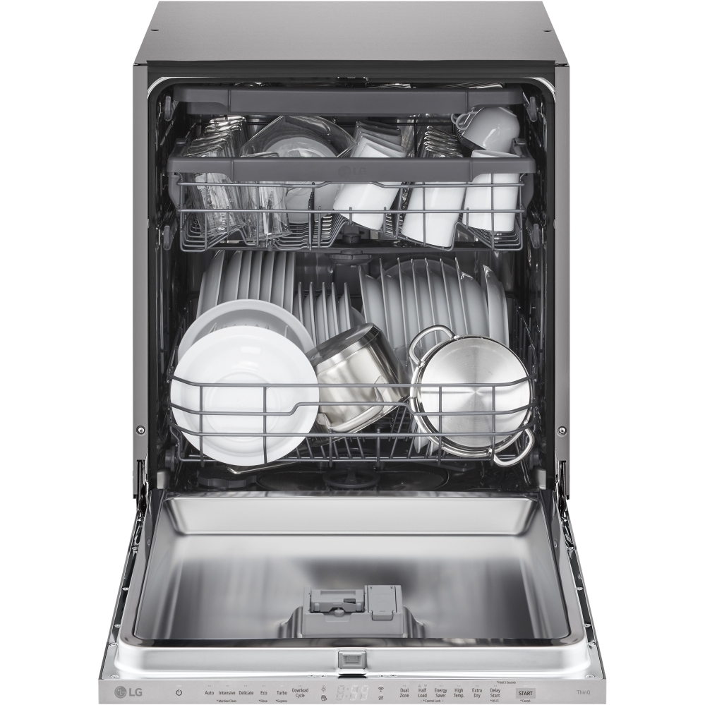 LG DB243TX Fully Integrated Dishwasher, 14 Place Settings, D Rated