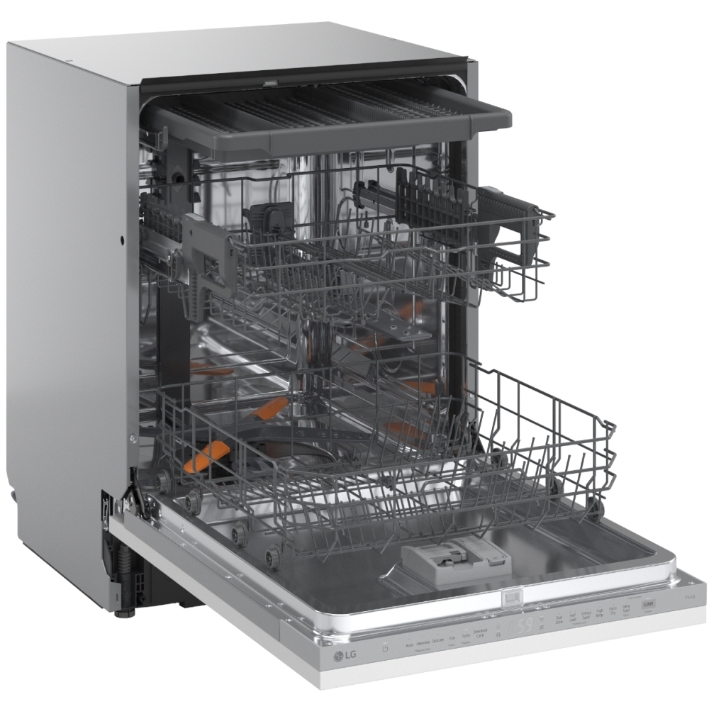 LG DB273TX Fully Integrated Dishwasher, 14 Place Settings, A Rated