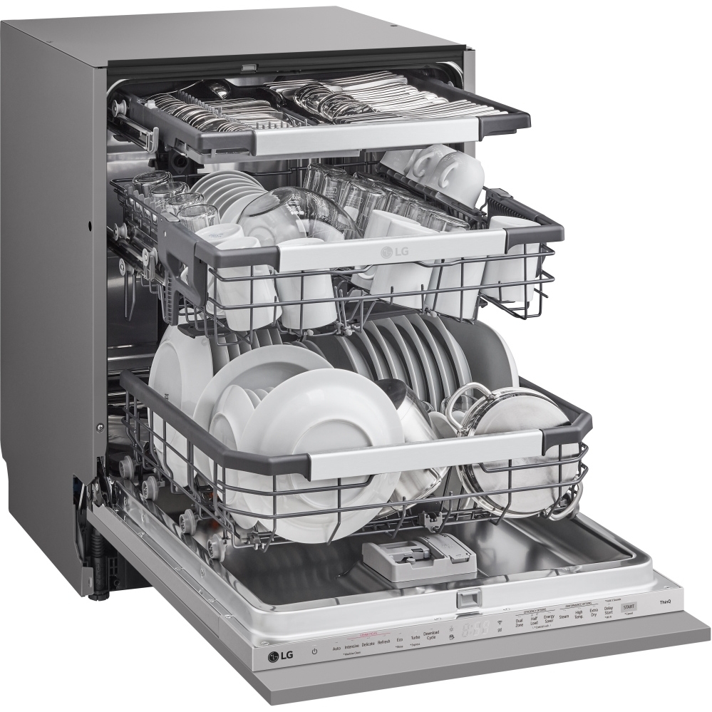 LG DB476TXS Fully Integrated Dishwasher, 14 Place Settings, A Rated