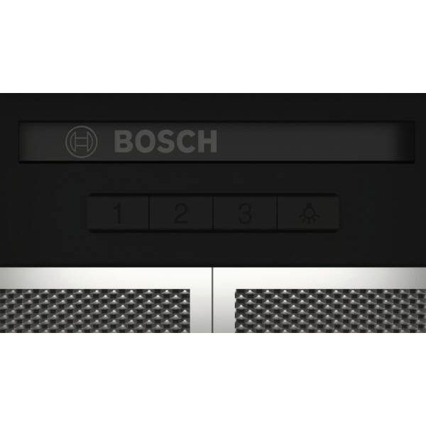 Bosch DBB63BC60B Series 2 Integrated Cooker Hood, Black, D Rated